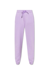 Adidas By Stella Mccartney Logo-print Track Pants In Purple