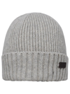 BARBOUR LOGO PATCH KNITTED BEANIE
