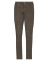 Barbati Man Pants Khaki Size 38 Cotton, Elastane In Beige