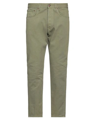 People (+)  Man Pants Military Green Size 30 Cotton