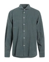 Deperlu Man Shirt Slate Blue Size Xxl Cotton