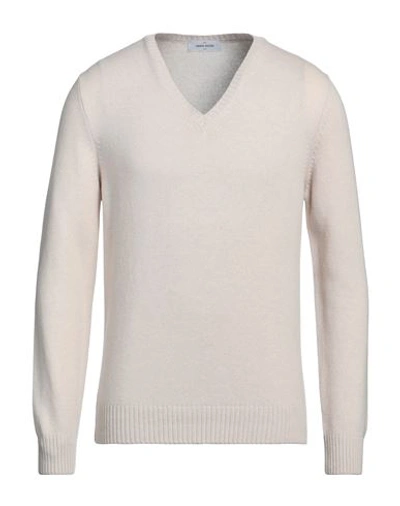Gran Sasso Man Sweater Beige Size 46 Wool, Cashmere, Viscose