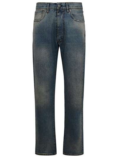 Maison Margiela Woman Jeans In Blue