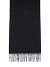 SAINT LAURENT SAINT LAURENT MAN SAINT LAURENT BLACK CASHMERE SCARF