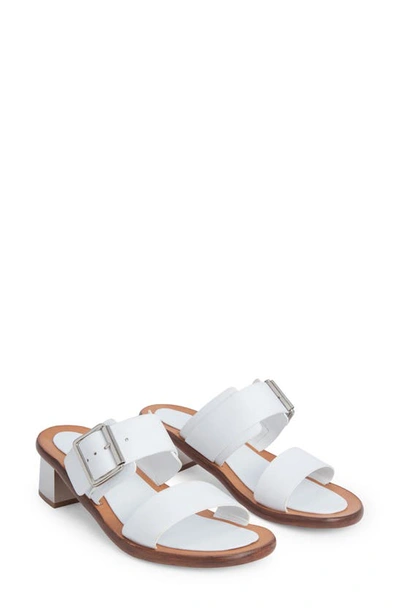 By Far The Ross Slide Sandal In White
