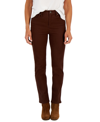 Style & Co Petite High Rise Natural Straight-leg Jeans, Created For Macy's In Grand Brown