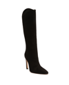Schutz Maryana Nubuck Knee-high Boots In Black