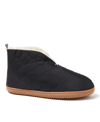 Dearfoams Men's Warm Up Bootie Slippers In Black