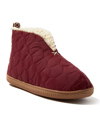 Dearfoams Men's Warm Up Bootie Slippers In Cabernet