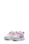 Nike Kids' Revolution 6 Sneaker In Pink/ Cobalt/ Grey/ Fuchsia