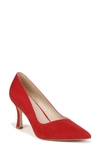 27 Edit Naturalizer Alice Pointed Toe Pump In Crimson Red Suede