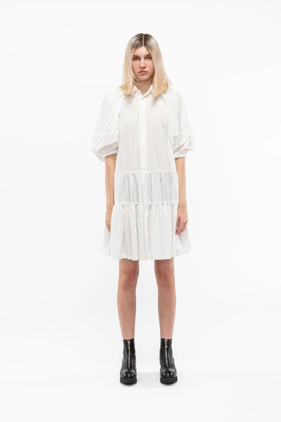 Comme Des Garçons Comme Des Garçons Comme Des Garcons Comme Des Garcons Round Sleeve Dress In M