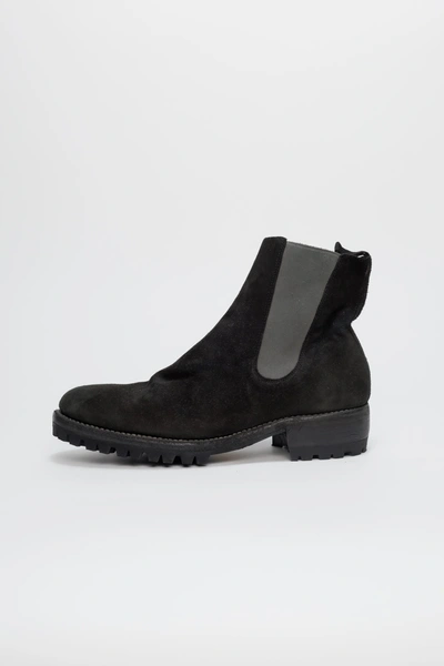 Guidi 96v Calf Reverse Boots In Black In 45