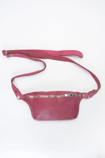 Guidi Bv06 Pink Soft Horse Fg Fanny Pack In One Size