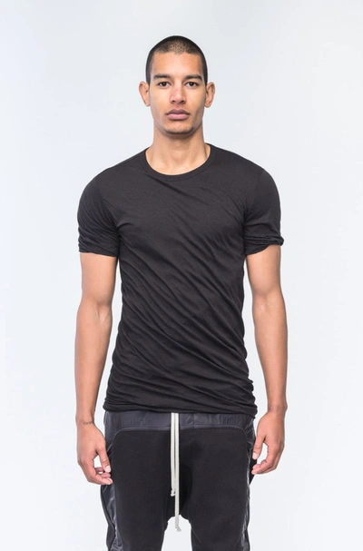 Rick Owens Double Ss Tee In L
