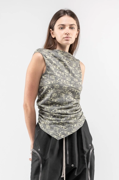 Rick Owens Lilies Cowled Tank In 44 It