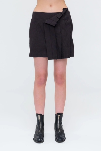 Yohji Yamamoto Abstract Pleated Skirt In 2