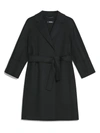 S Max Mara Cappotto Esturia In Black