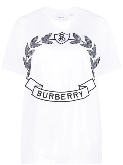 Burberry T-shirt In Multi-colored
