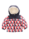 Moncler Baby Eddie Down Jacket In Red