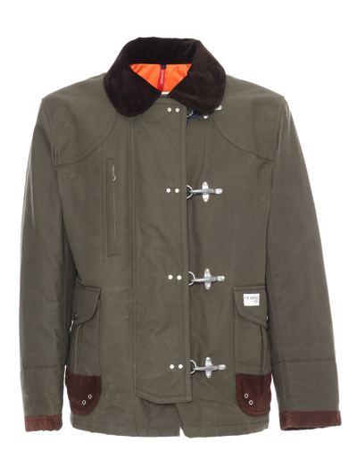 Fay Archive Jacket In Green