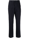 PS BY PAUL SMITH ZEBRA-EMBROIDERED STRAIGHT-LEG TROUSERS