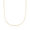 Ross-simons 2mm 14kt Yellow Gold Rope Chain Necklace In Gold