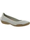 Array Louisa Womens Slip On Padded Insole Flats In Grey