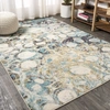 JONATHAN Y PEBBLE MARBLED ABSTRACT AREA RUG