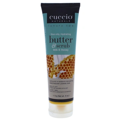 Cuccio Naturale Butter And Scrub - Milk And Honey By  For Unisex - 4 oz Scrub