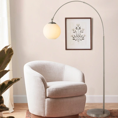 Jonathan Y Nora 71" Coastal Vintage Iron Led Floor Lamp