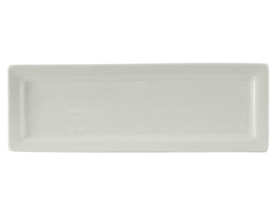 Tuxton Accessories Rectangular Plate 16"x5-1/2", 12 Pieces