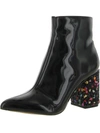 Betsey Johnson Kassie Womens Fashion Ankle Boots In Black