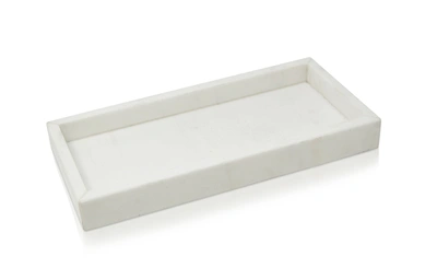 Vivience Marble Tray In White