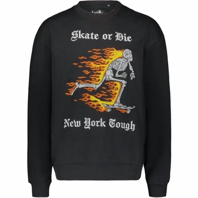 Haculla Men's Skate Or Die Crewneck In Black