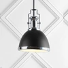 Jonathan Y Homer 10" Iron/glass Adjustable Vintage Classic Led Pendant