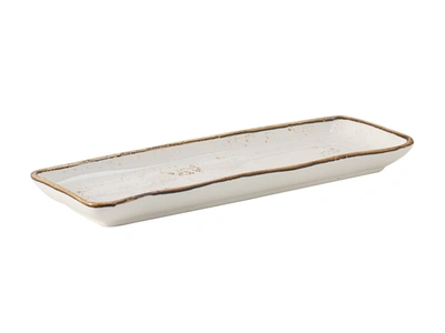 Tuxton Artisan Geode Tray 13-3/4"x5"x1-1/4", 12 Pieces