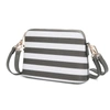 MKF COLLECTION BY MIA K KIMMY STRIPED CROSSBODY HANDBAG