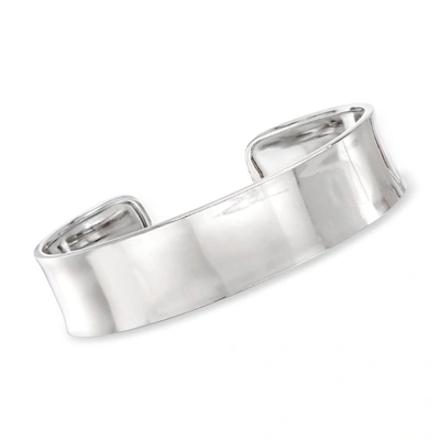 ROSS-SIMONS ITALIAN STERLING SILVER POLISHED CUFF BRACELET