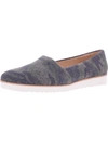 Lifestride Bloom  Womens Denim Slip On Loafers In Grey