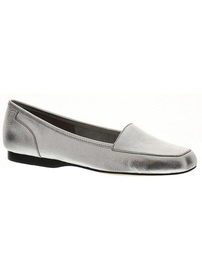 Array Freedom Womens Square Toe Loafers In Black