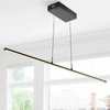 JONATHAN Y CONLEY 39.5" DIMMABLE ADJUSTABLE INTEGRATED LED METAL LINEAR PENDANT