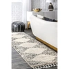 Nuloom Bria Moroccan Diamond Tassel Area Rug