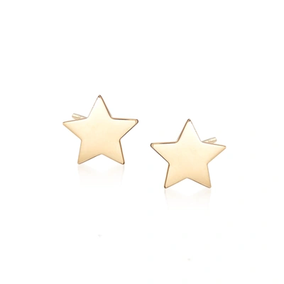 Ross-simons 18kt Yellow Gold Star Stud Earrings
