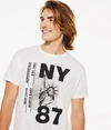 AÉROPOSTALE MEN'S STATUE OF LIBERTY GRAPHIC TEE
