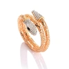Sohi Gold Plated Designer Stone Bracelet For Women's In Pink