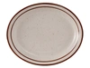 Tuxton Bahamas Oval Platter 13-3/4"x11-1/4" Matching Homer Laughlin, 12 Pieces