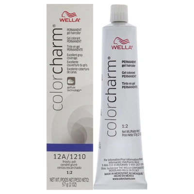 Wella Color Charm Permanent Hair Color Gel - 12a 1210 Frosty Ash By  For Unisex - 2 oz Hair Color In Transparent