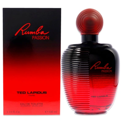 Ted Lapidus Rumba Passion By  For Women - 3.33 oz Edt Spray