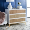 Safavieh Zadie 3-drawer Rattan Chest